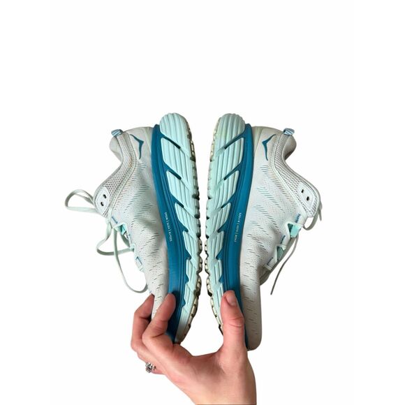 Hoka One One Shoes Sneakers Womens 9B Gaviota 3 Running Train Crossfit Gym 11135 - Picture 4 of 12